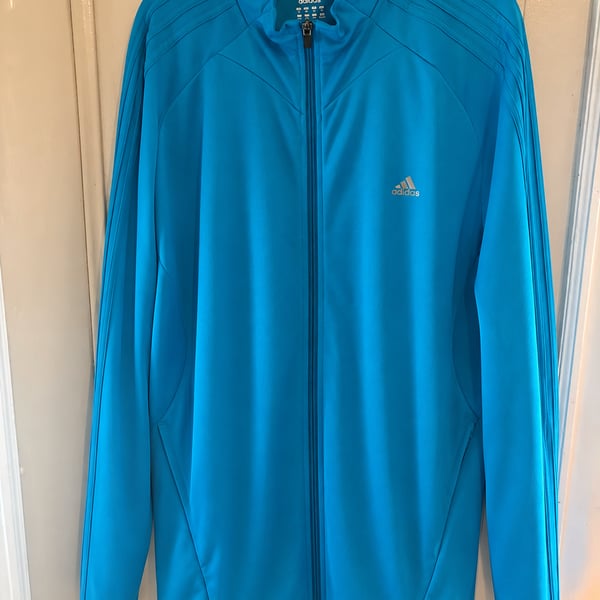 Adidas Blue Full Zip Track Jacket