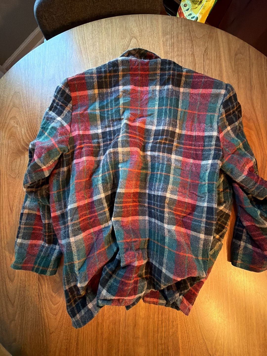 Orvis Plaid Blazer Size XL Multicolor Wool Blend Sport Coat Jacket 5