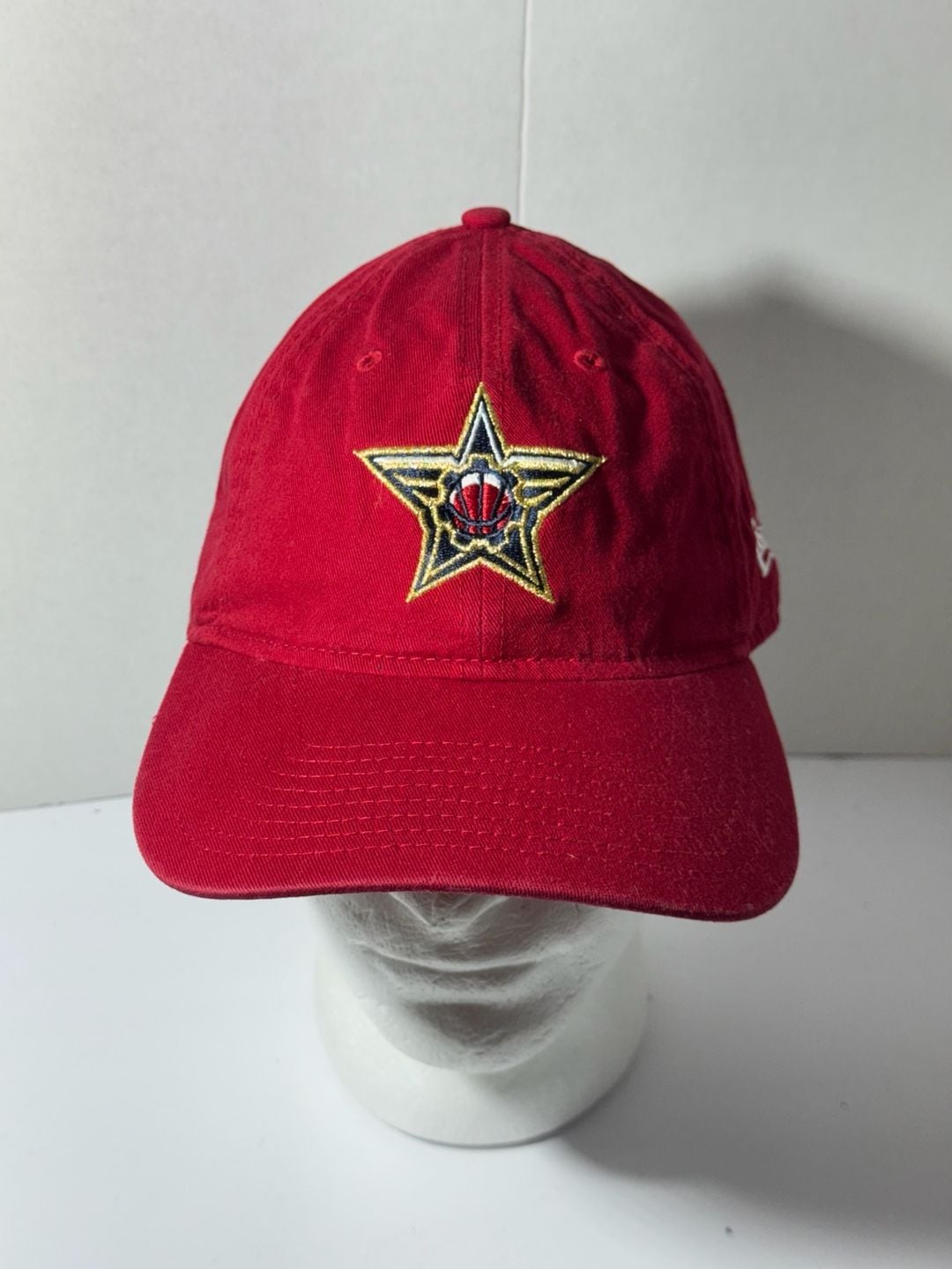 New Era 9Twenty Red Star Logo Adjustable Hat 2