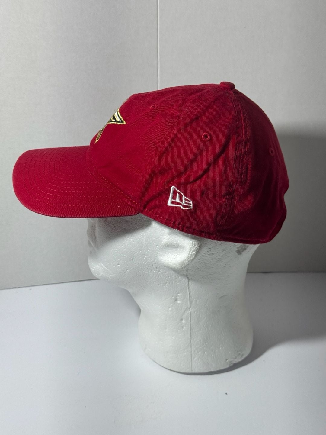 New Era 9Twenty Red Star Logo Adjustable Hat 3