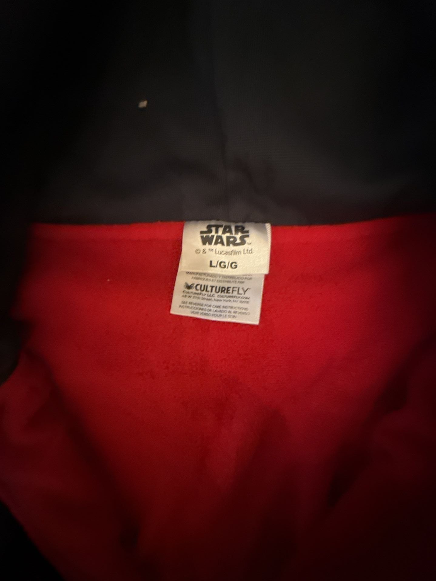 Star Wars Search & Destroy Quarter Zip Hoodie Black 10