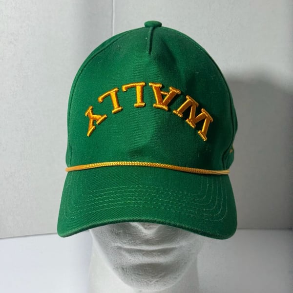 Warhawk Nation Wally Hat Green Let's Fly Snapback Cap