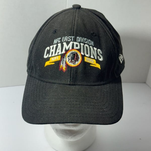 New Era Washington Redskins NFC East Division Champions 2012 Hat Black