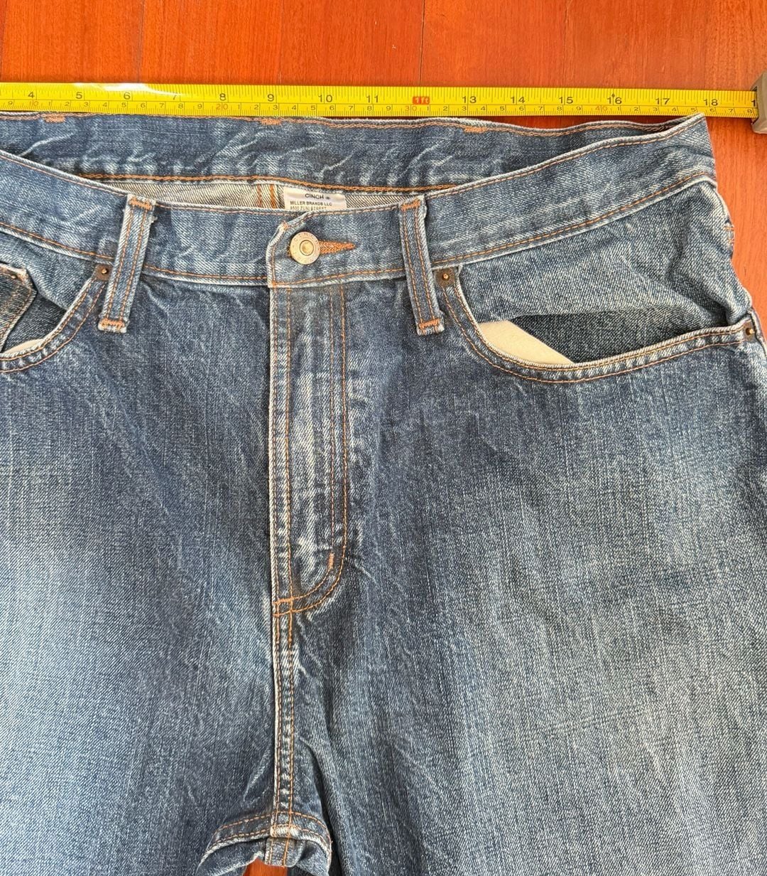 Cinch Jeans White Label Relaxed Fit 34x32 Medium Wash 4