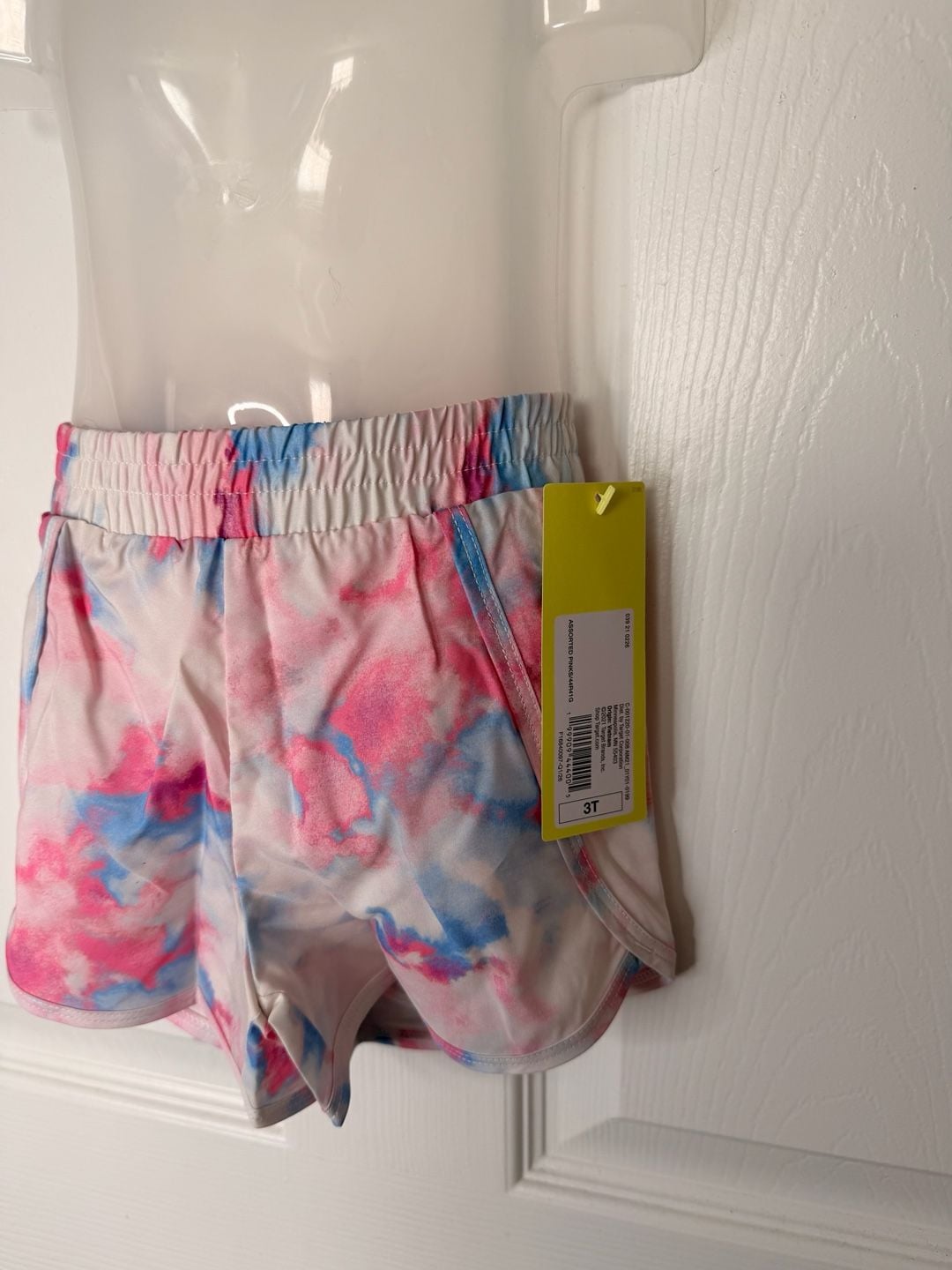 All In Motion Active Shorts Size 3T Tie Dye 3