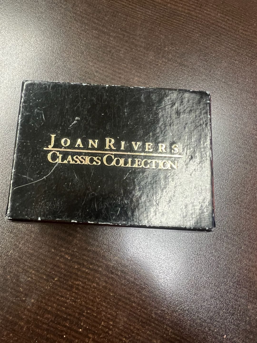 Joan Rivers Roses enamel gold tone pin brooch 3