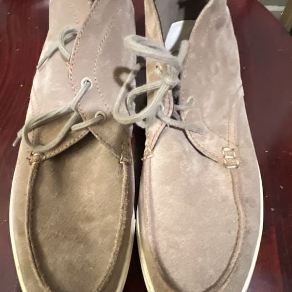 Steve Madden Fultown Size 9 Brown Leather Chukka Boots for Men