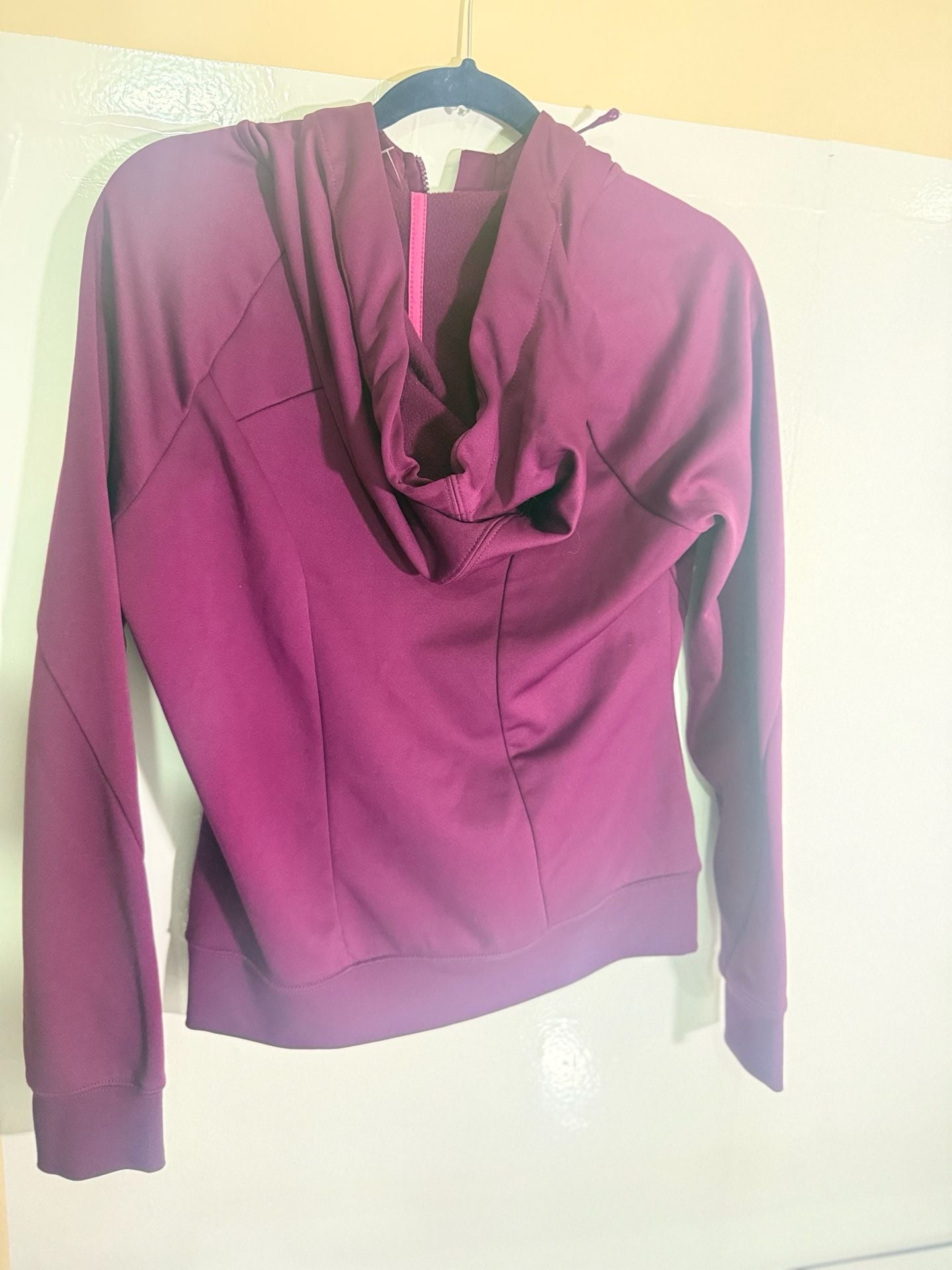 Fila Sport Jacket Purple Full Zip Hoodie Casual Active Wear Women's 7