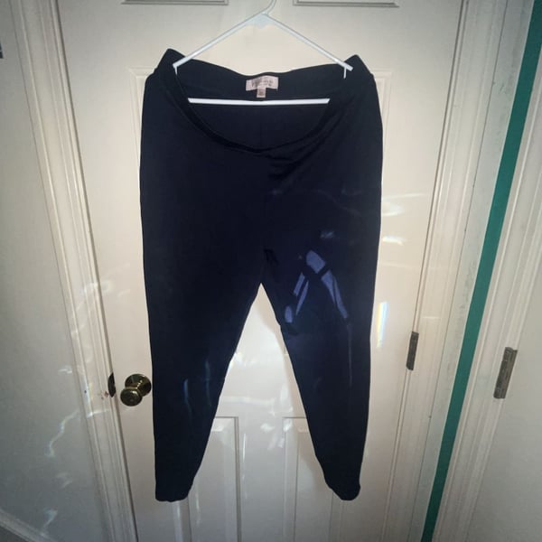 Philosophy Women Navy Blue Pull On Pants Size 1X/1TG