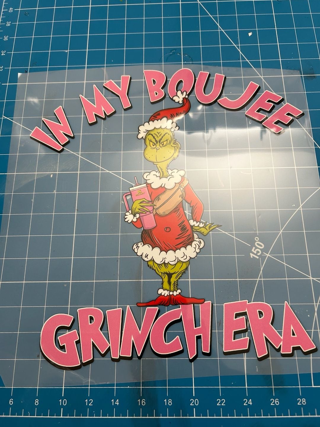 In My Boujee Grinch Era Sweatshirt DTF Transfer 2