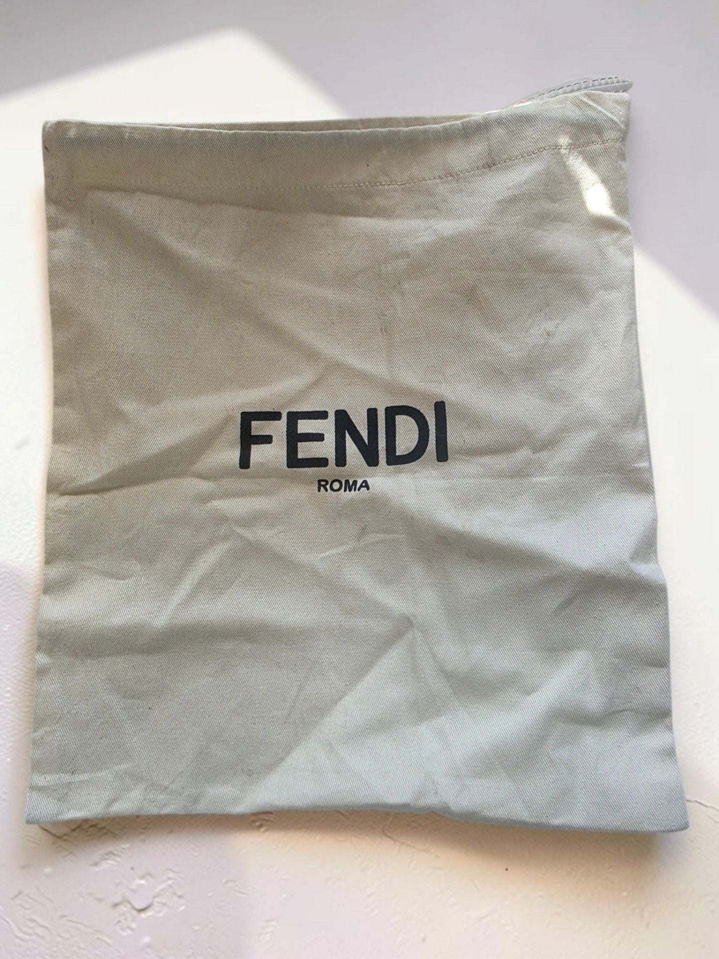 Fendi Dust Bag Drawstring Travel Storage Bag 1