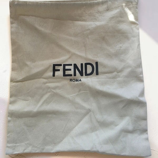 Fendi Dust Bag Drawstring Travel Storage Bag