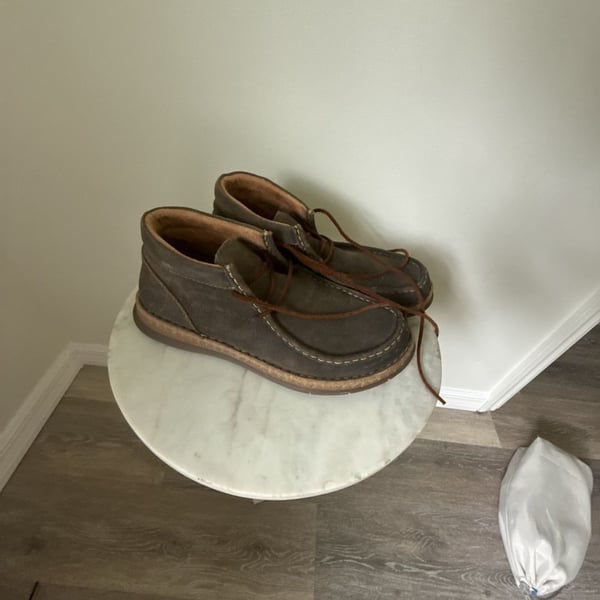 Born Brown Suede Chukka Boots