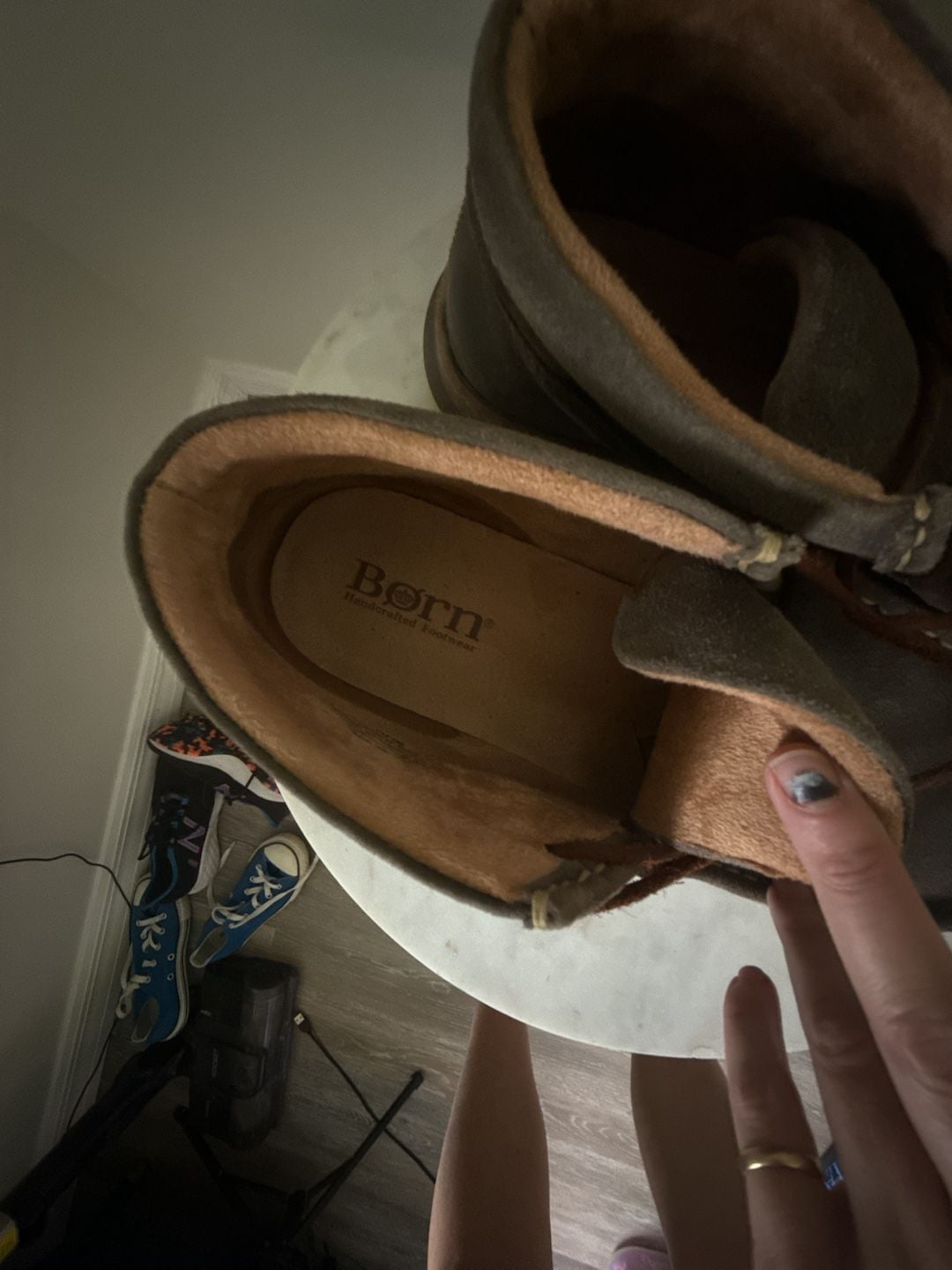 Born Brown Suede Chukka Boots 3