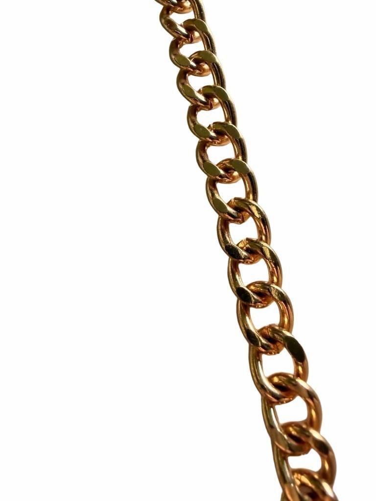 Unbranded Gold Tone Curb Chain Necklace 4