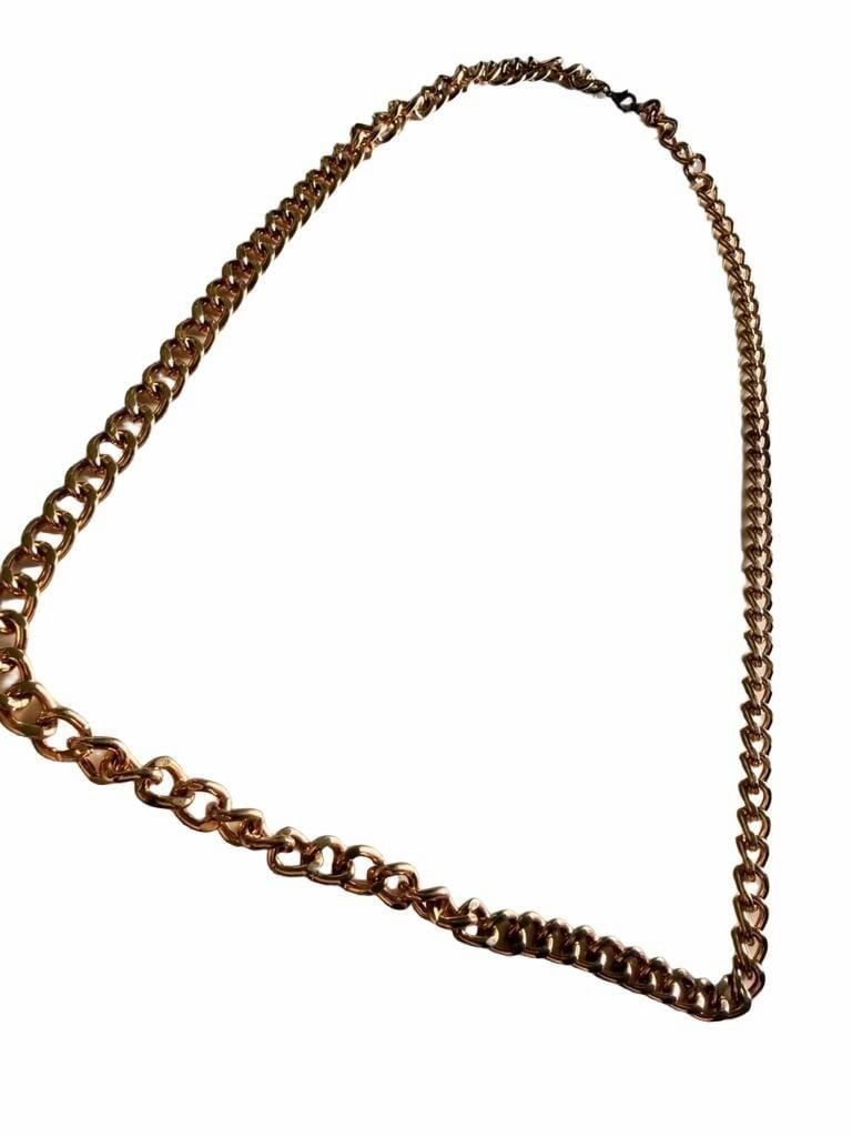 Unbranded Gold Tone Curb Chain Necklace 7