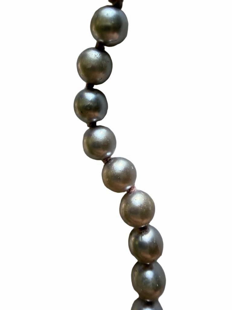 Unbranded Pearl Necklace Silver Clasp 4