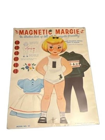 Magnetic Margie Magnetic Paper Doll Set Model No. 25
New in package Smithport 1
