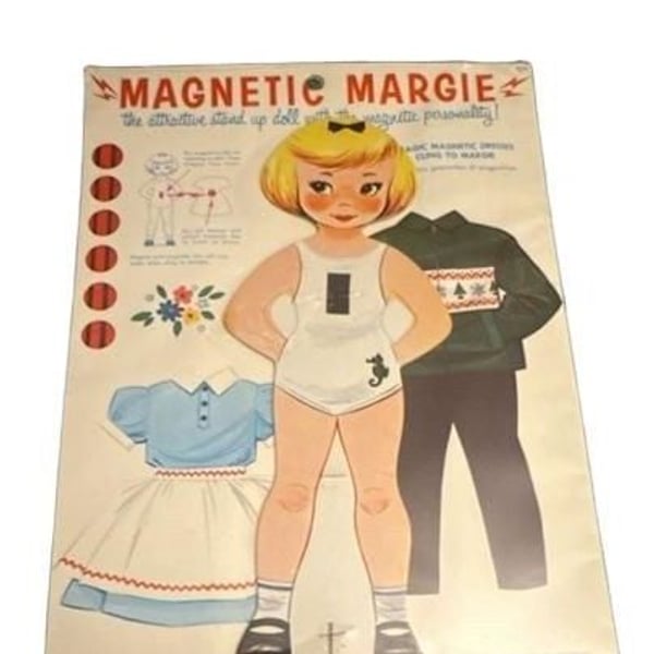 Magnetic Margie Magnetic Paper Doll Set Model No. 25
New in package Smithport
