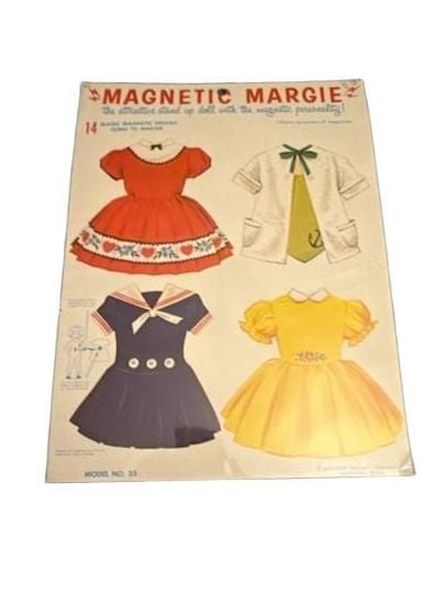 Magnetic Margie Magnetic Paper Doll Set Model No. 25
New in package Smithport 2