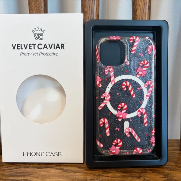 Velvet Caviar Peppermint Princess iPhone Case