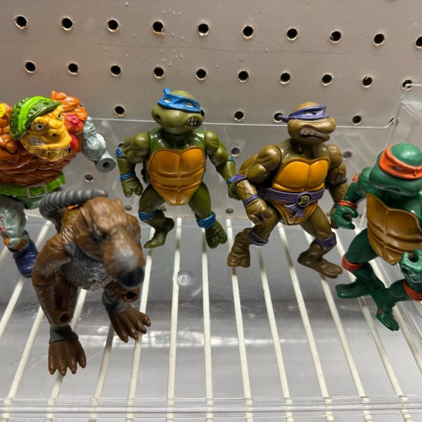 Playmates Teenage Mutant Ninja Turtles Lot of 5 Action Figures