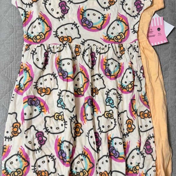 Hello kitty girls dress 10/12