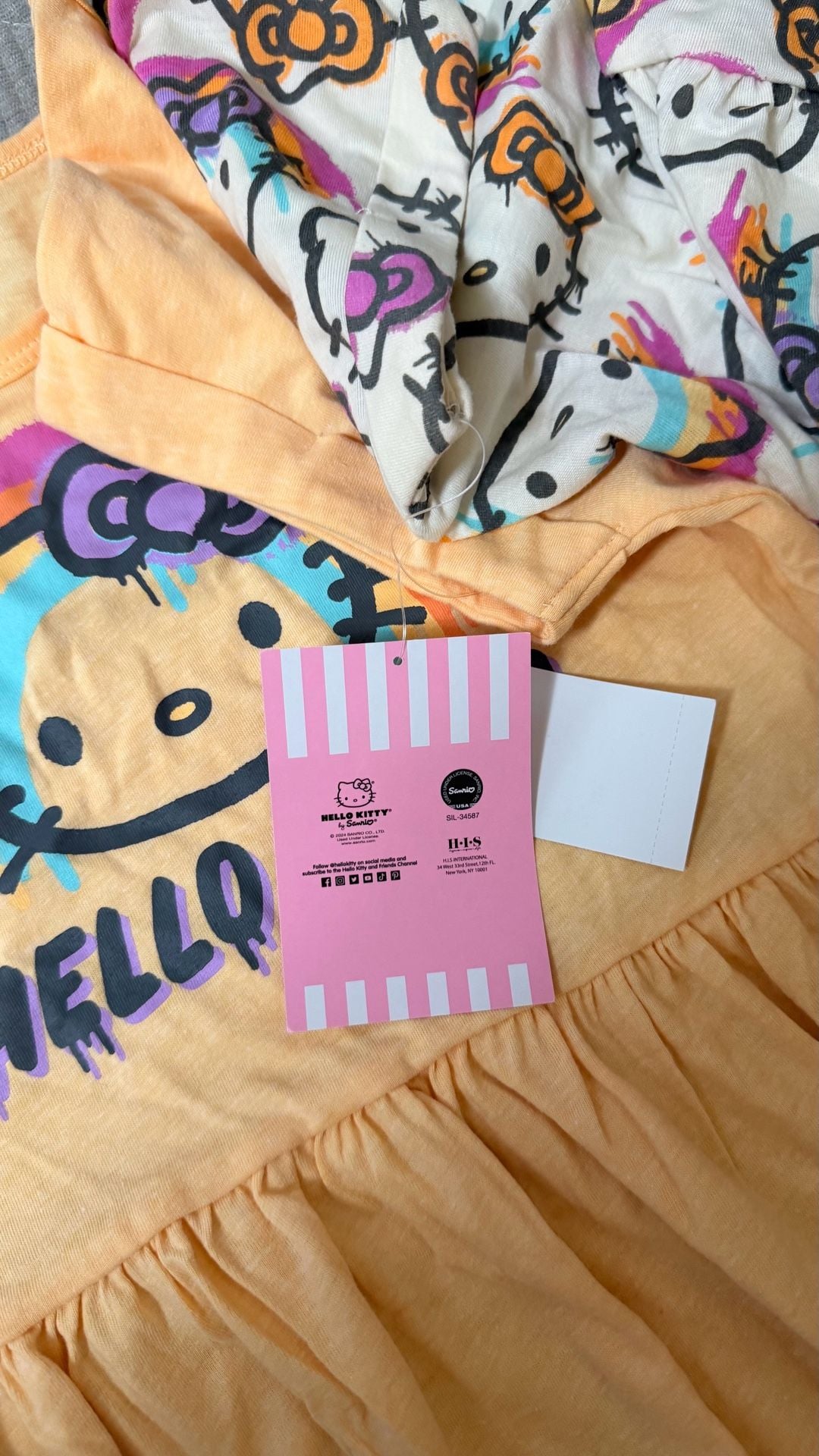 Hello kitty girls dress 10/12 4