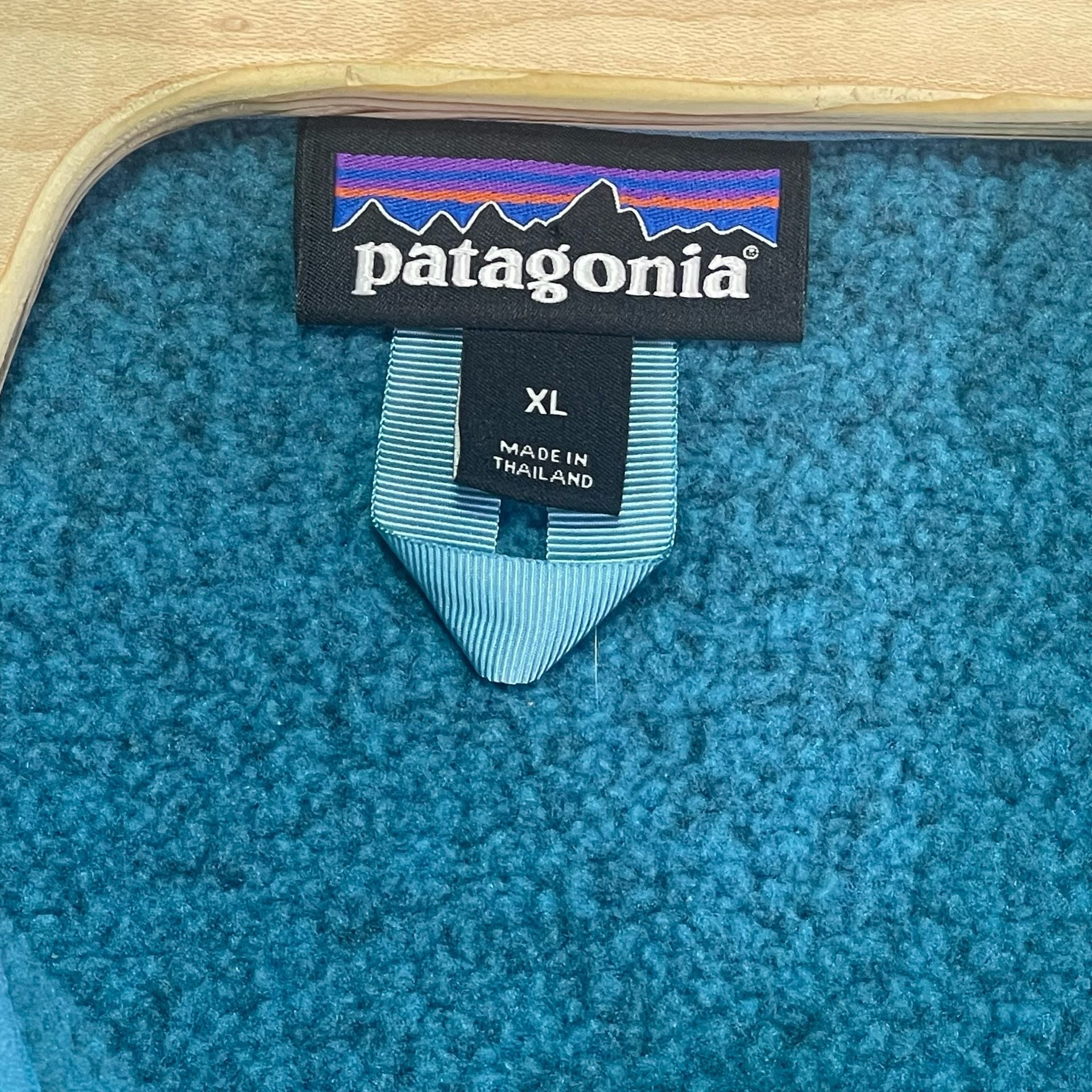 Patagonia Better Sweater 1/4-Zip Pullover Size XL Blue Fleece 4