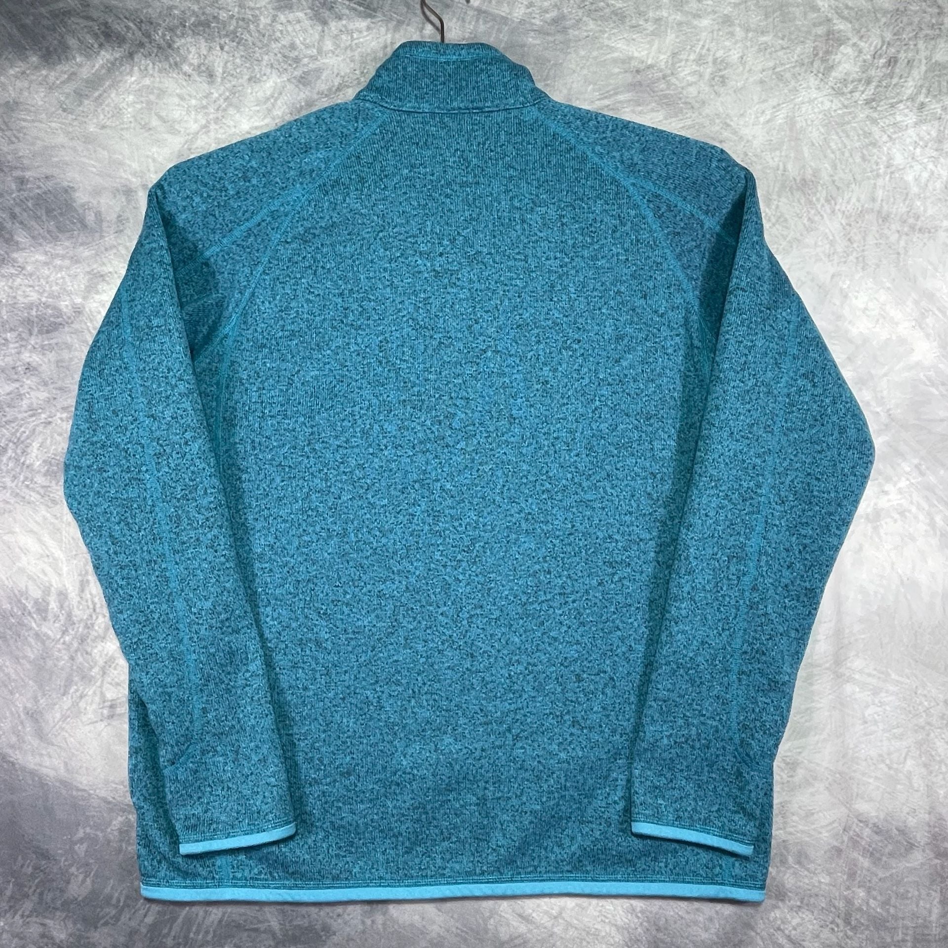 Patagonia Better Sweater 1/4-Zip Pullover Size XL Blue Fleece 8