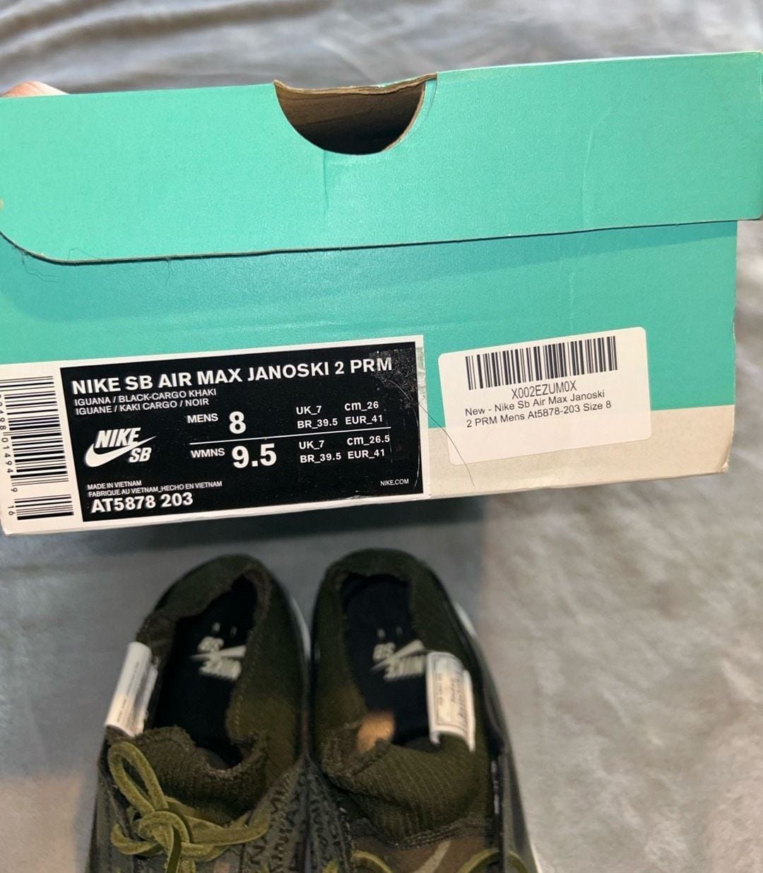 Mens Nike SB Air Max Janoski 2 Premium Camo Skateboarding Shoes mens 8 10