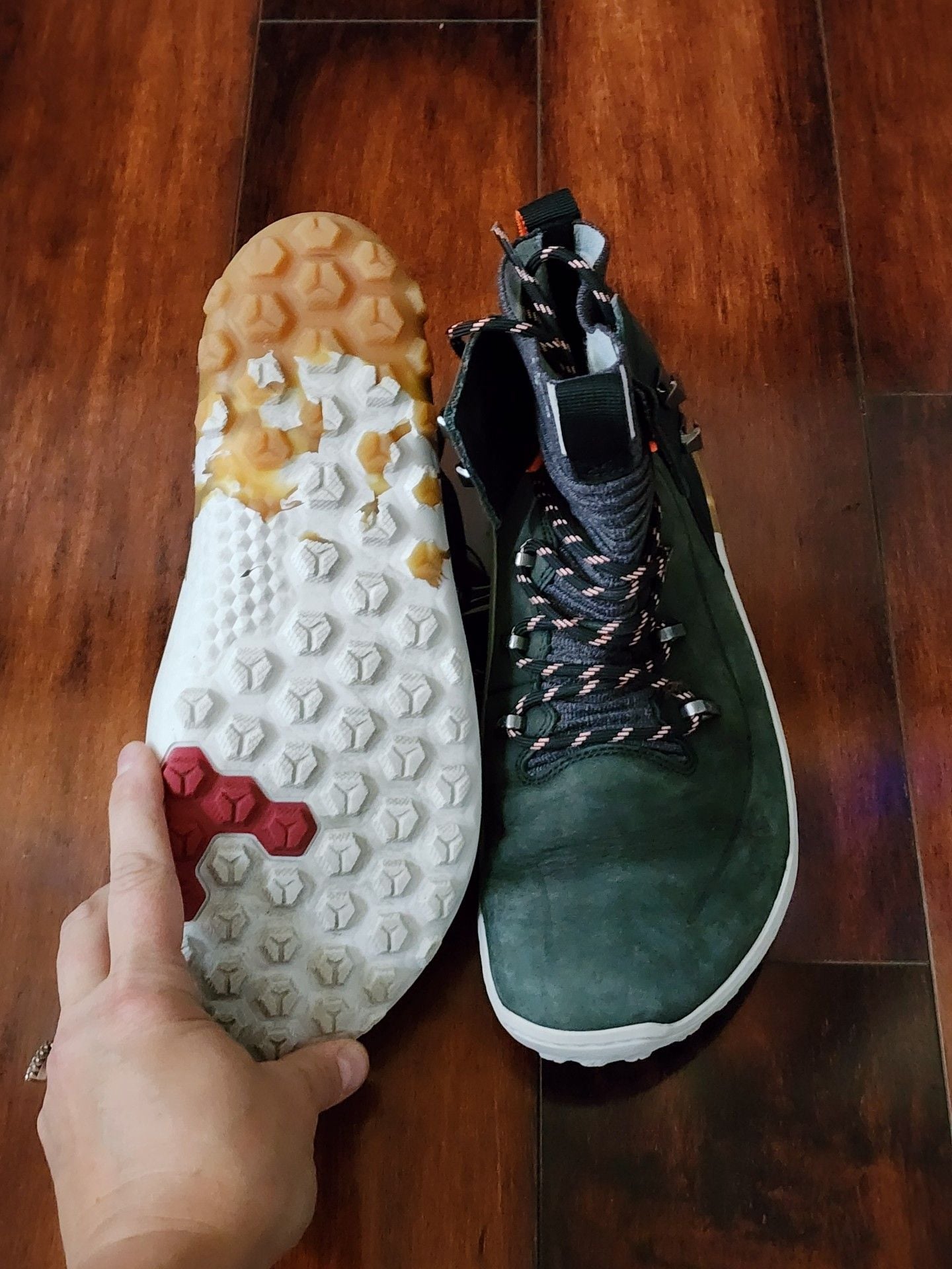 Vivobarefoot Tracker Decon FG2 Hiking Boots Size 42 Green 7