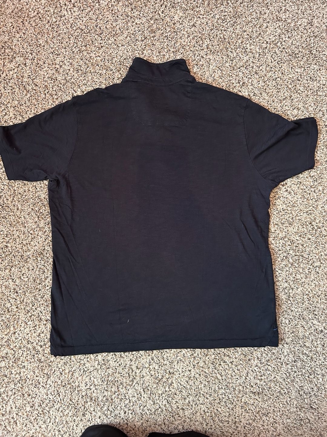 Tommy Bahama Polo Shirt Size XL Black Pima Cotton 10
