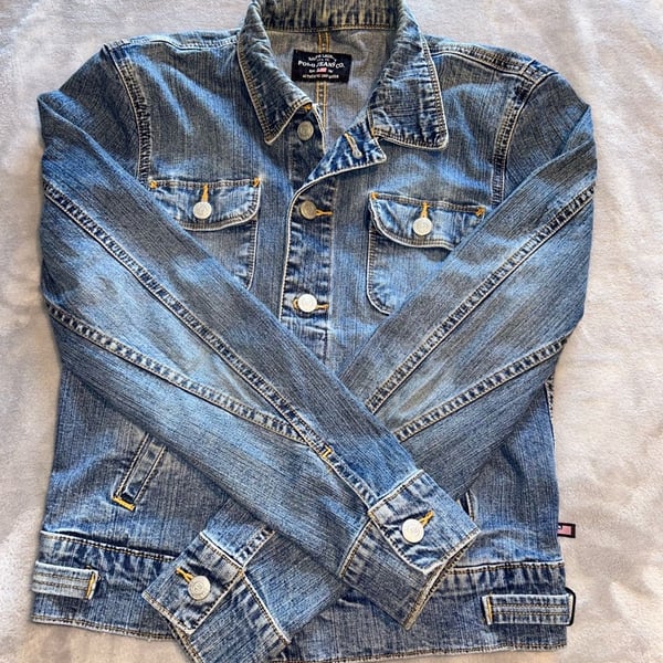 Woman’s vintage Ralph Lauren Polo Jeans Co. Denim Jacket Size S 