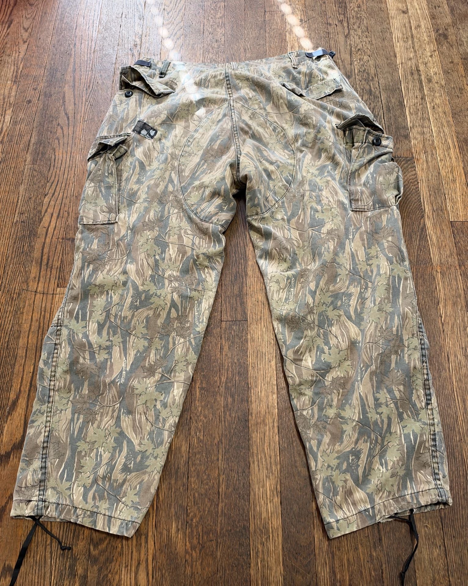 Vintage Smokey Branch Camo Military Cargo Pants and Jacket Set Size XL 8