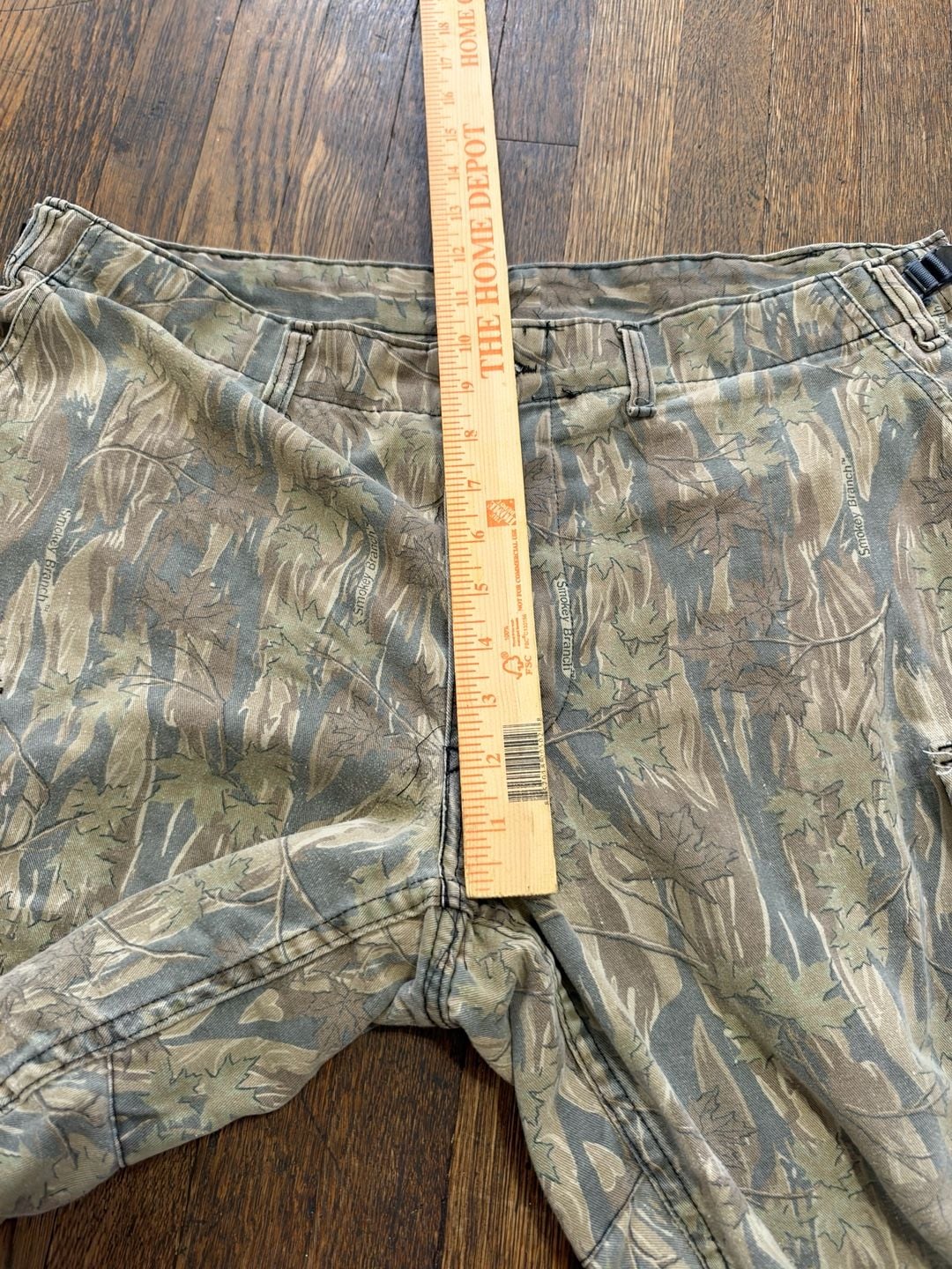 Vintage Smokey Branch Camo Military Cargo Pants and Jacket Set Size XL 10