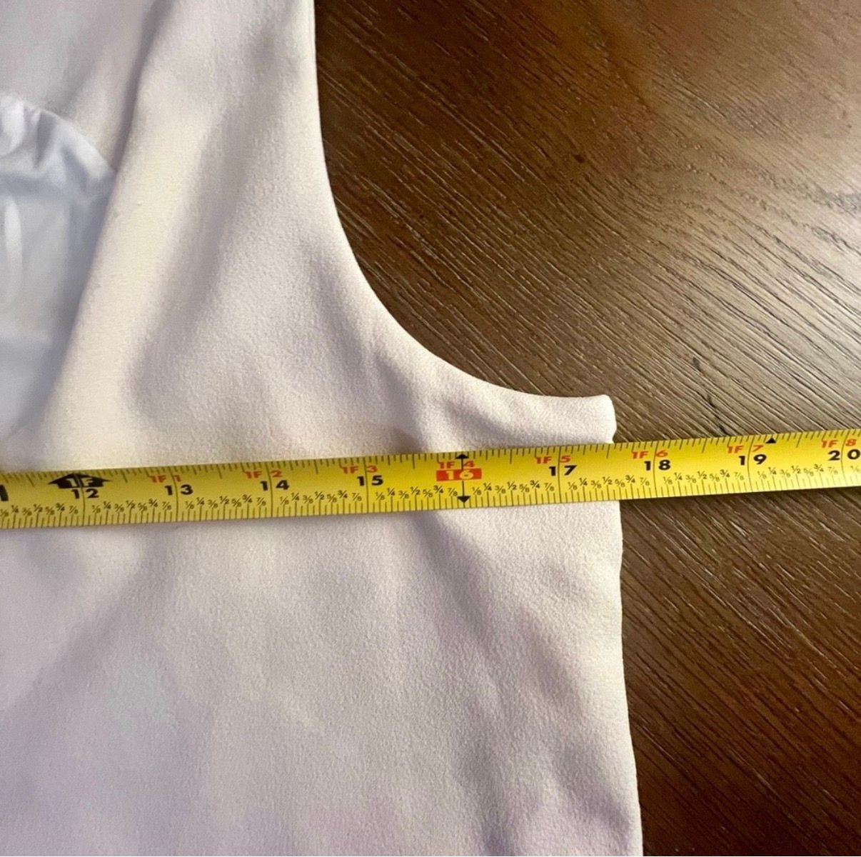 Fashion Nova White Sleeveless Button Front Split Detail Waistcoat Size L 9