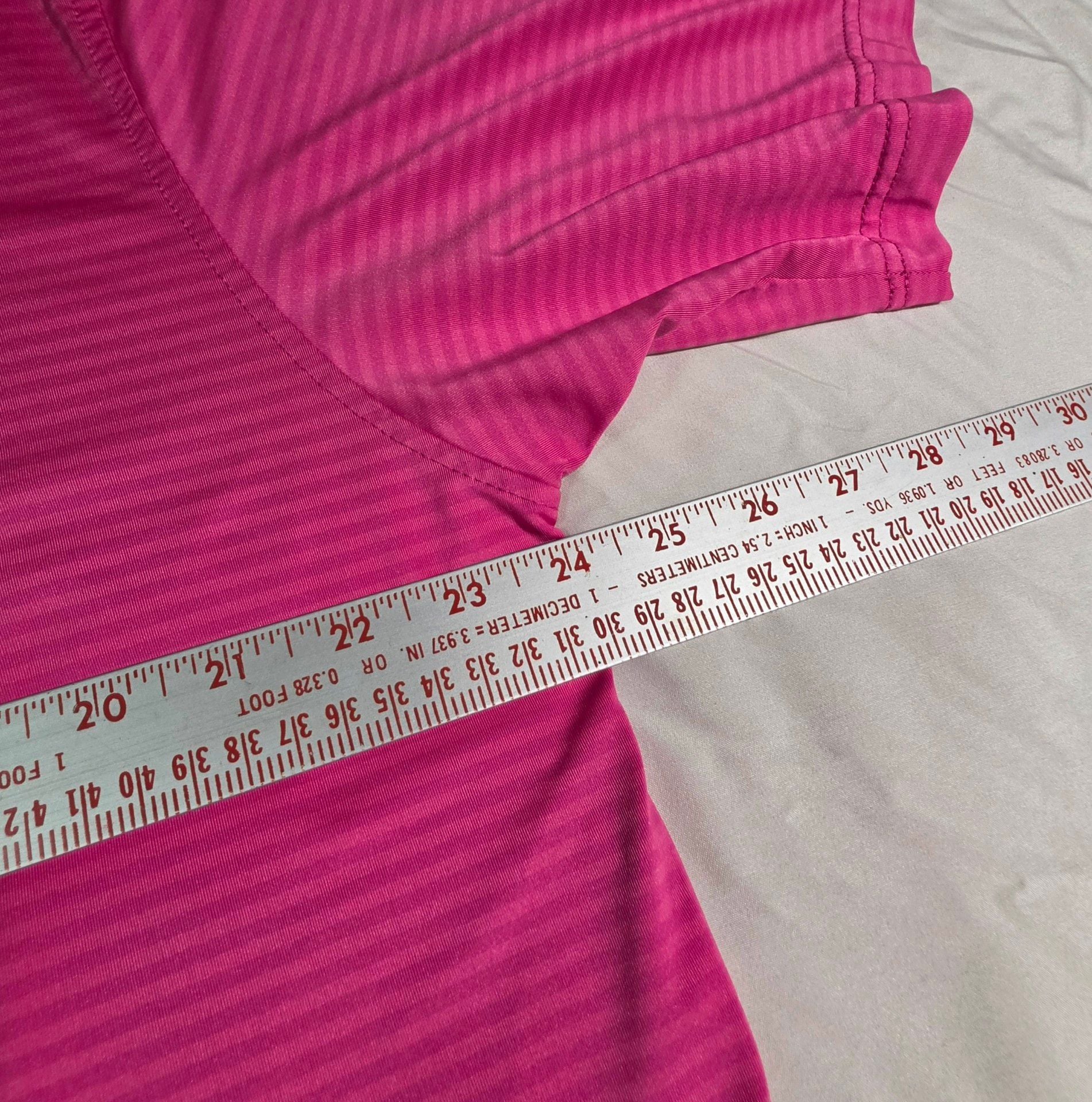 FootJoy Golf Polo Shirt Pink Striped Short Sleeve 8