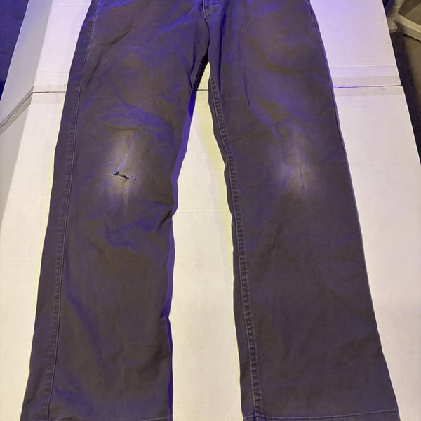 Carhartt Relaxed Fit Gray Work Pants 32x32