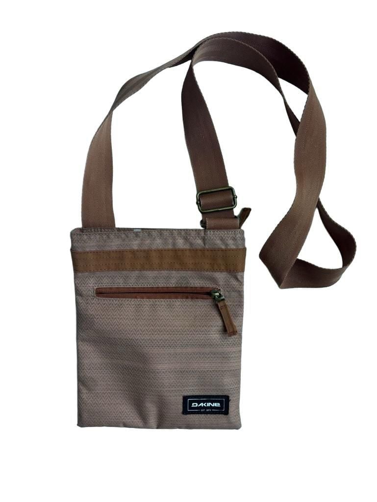 Dakine Jive Crossbody Bag Brown Chevron Travel Purse 2