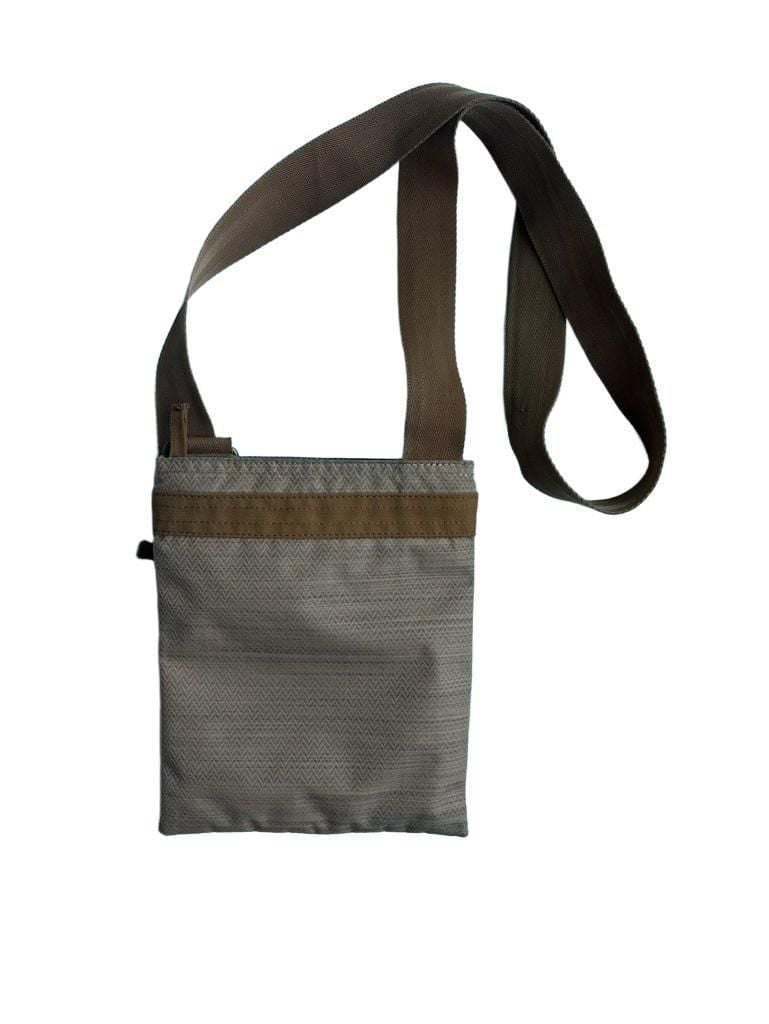 Dakine Jive Crossbody Bag Brown Chevron Travel Purse 3