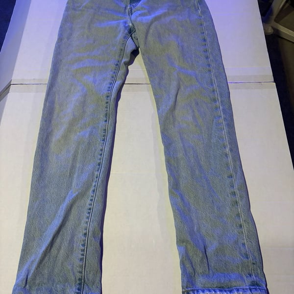 Levi's Premium Button Fly Jeans Size 30x32 Light Wash Denim