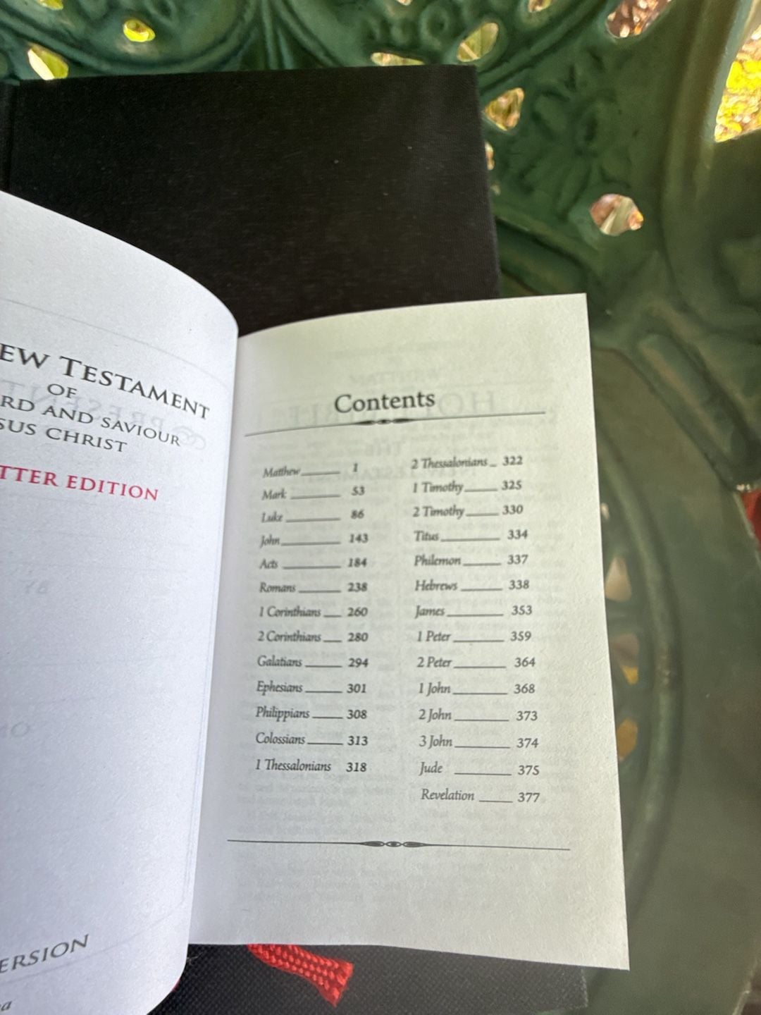 KJV New Testament Holy Bible Red Letter Edition Pocket Size 4