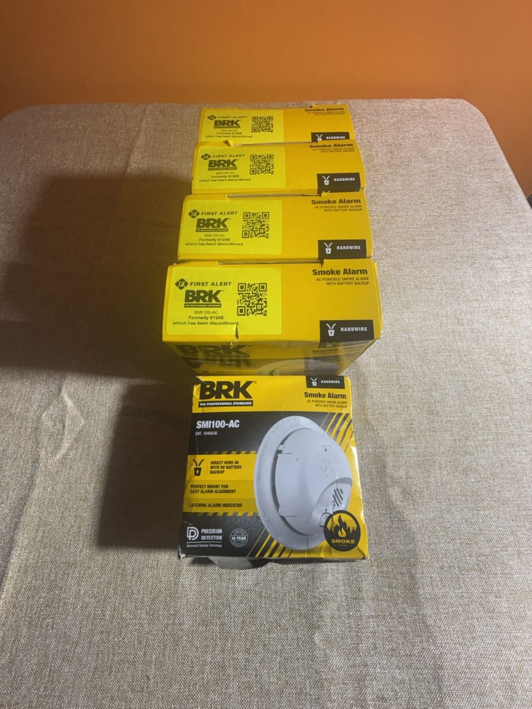 BRK SMI100-AC Smoke Alarm 5 Pack 1