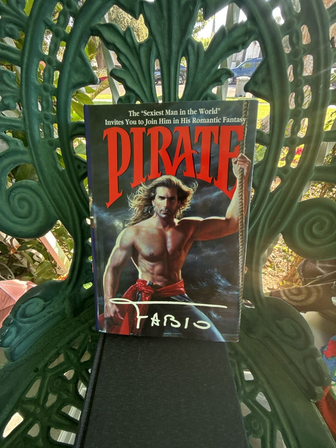Pirate By Fabio Hardcover Book 1993 Great Prank Gift 1