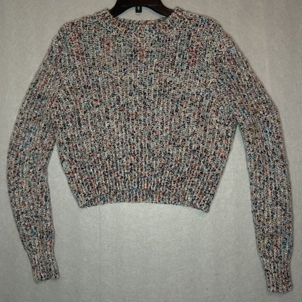 Cotton On Multicolor Chunky Knit Crewneck Sweater Size S