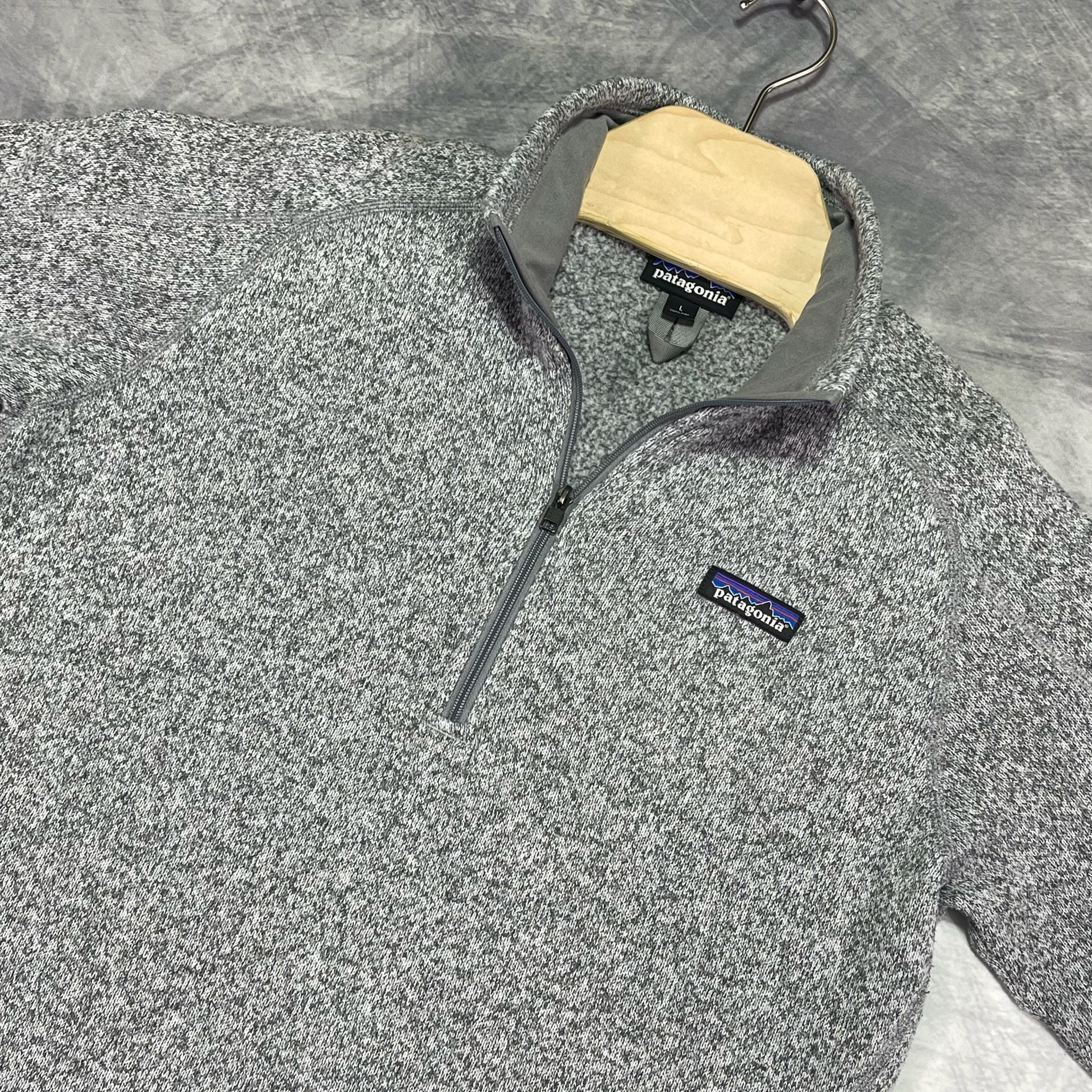 PATAGONIA 1/4 Pullover Fleece Women’s Better Sweater Jacket Sz Large 2
