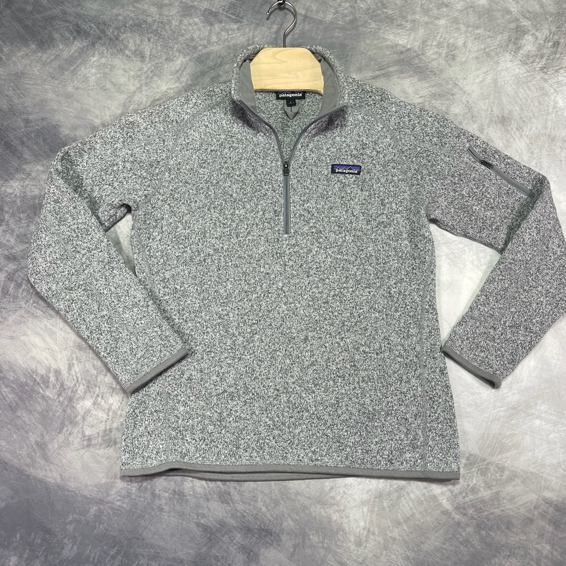 PATAGONIA 1/4 Pullover Fleece Women’s Better Sweater Jacket Sz Large 3