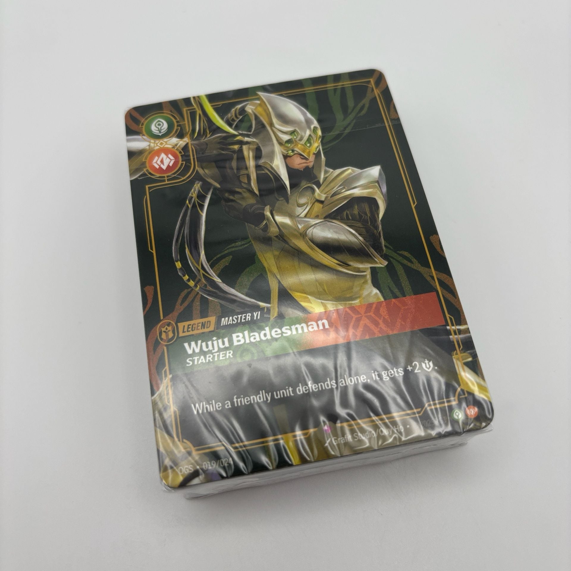 Riftbound LOL TCG Origins Proving Grounds Master Yi Deck SEALED 1