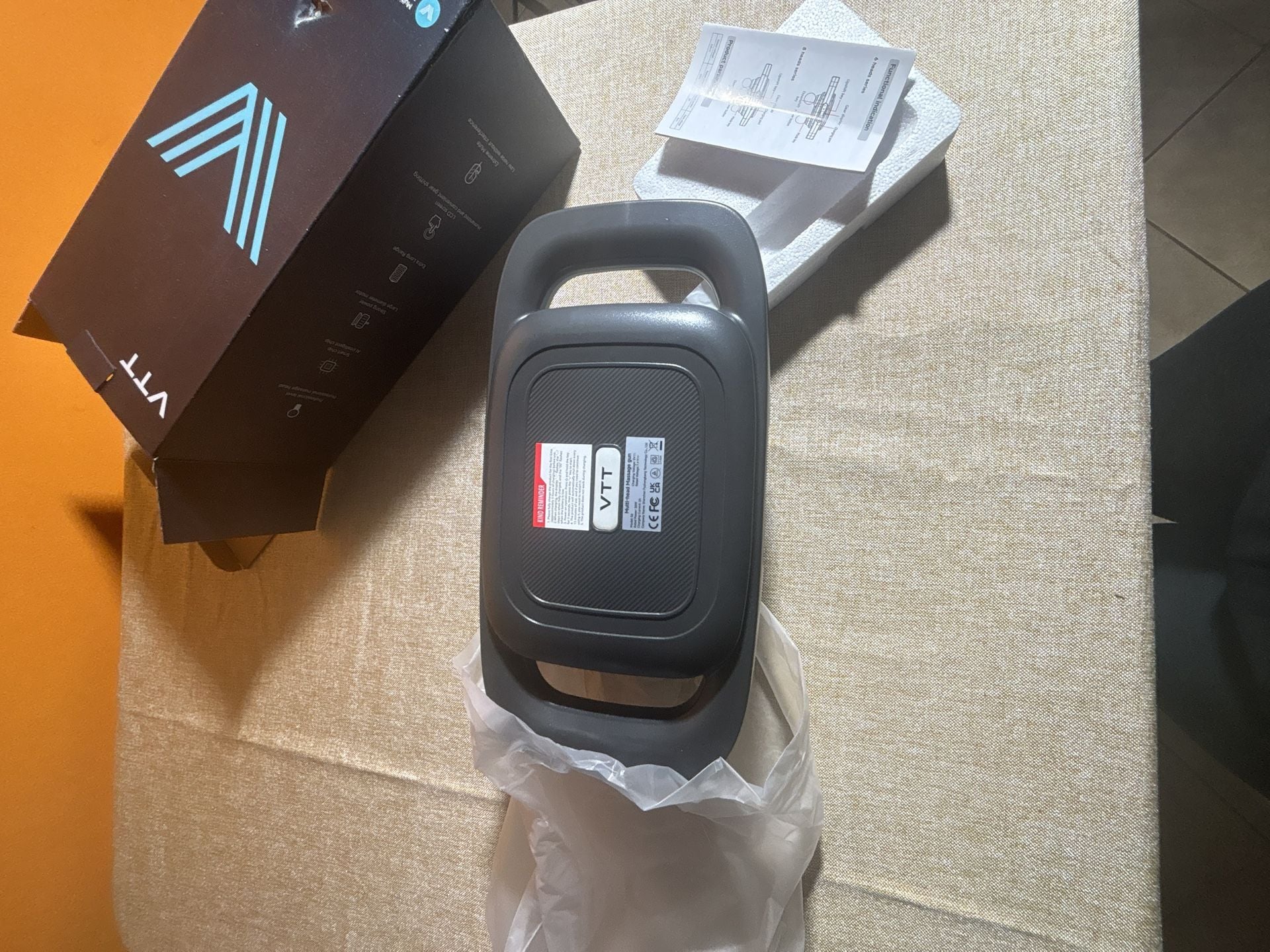 VTT Multi-Head Massage Gun Professional S Series 5